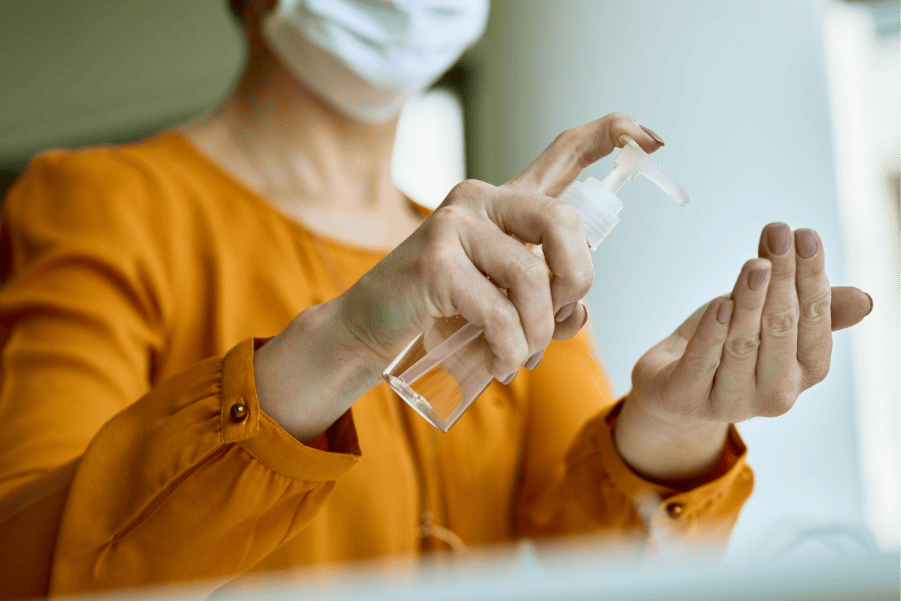 perfume-like hand sanitizer 