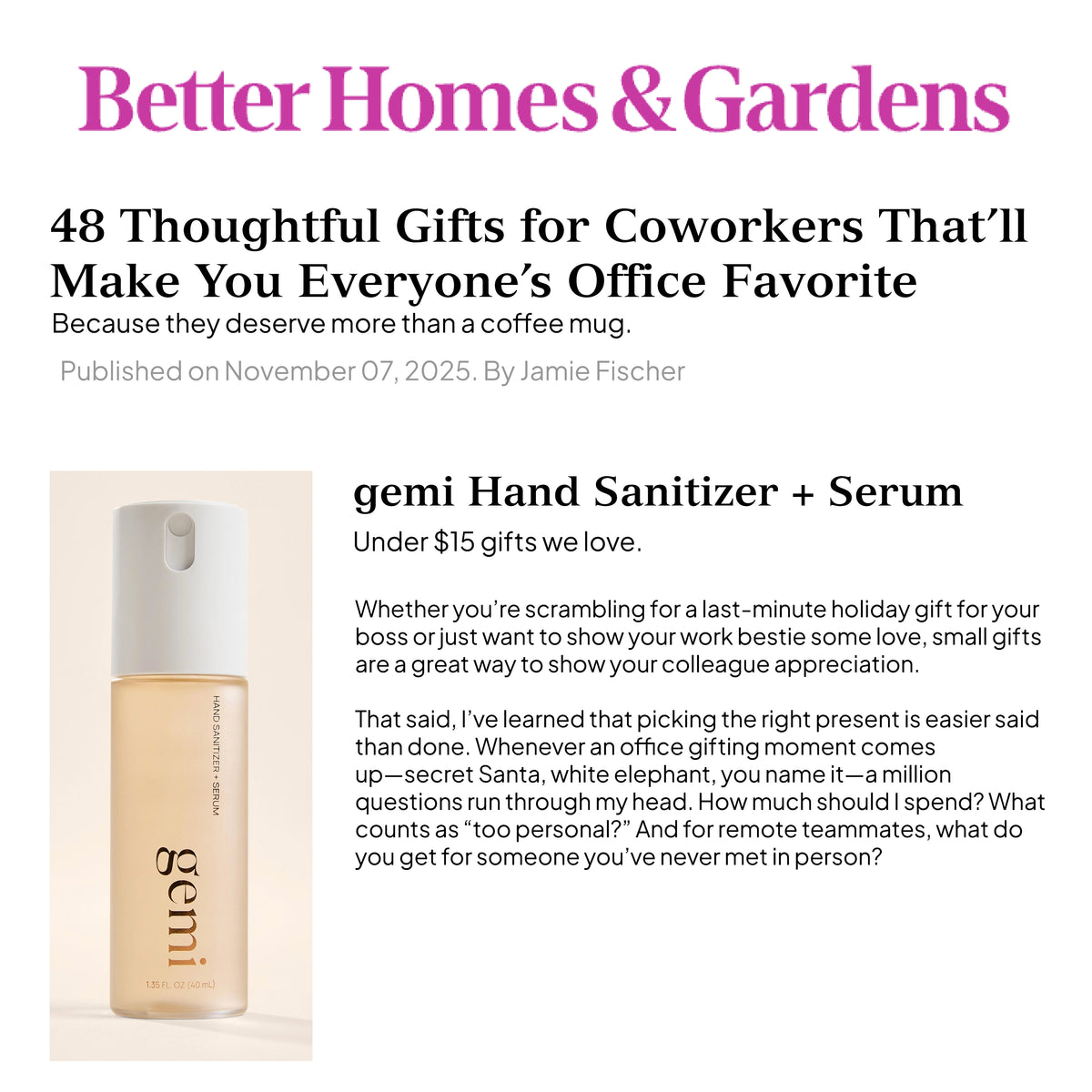 Better Home and Gardens