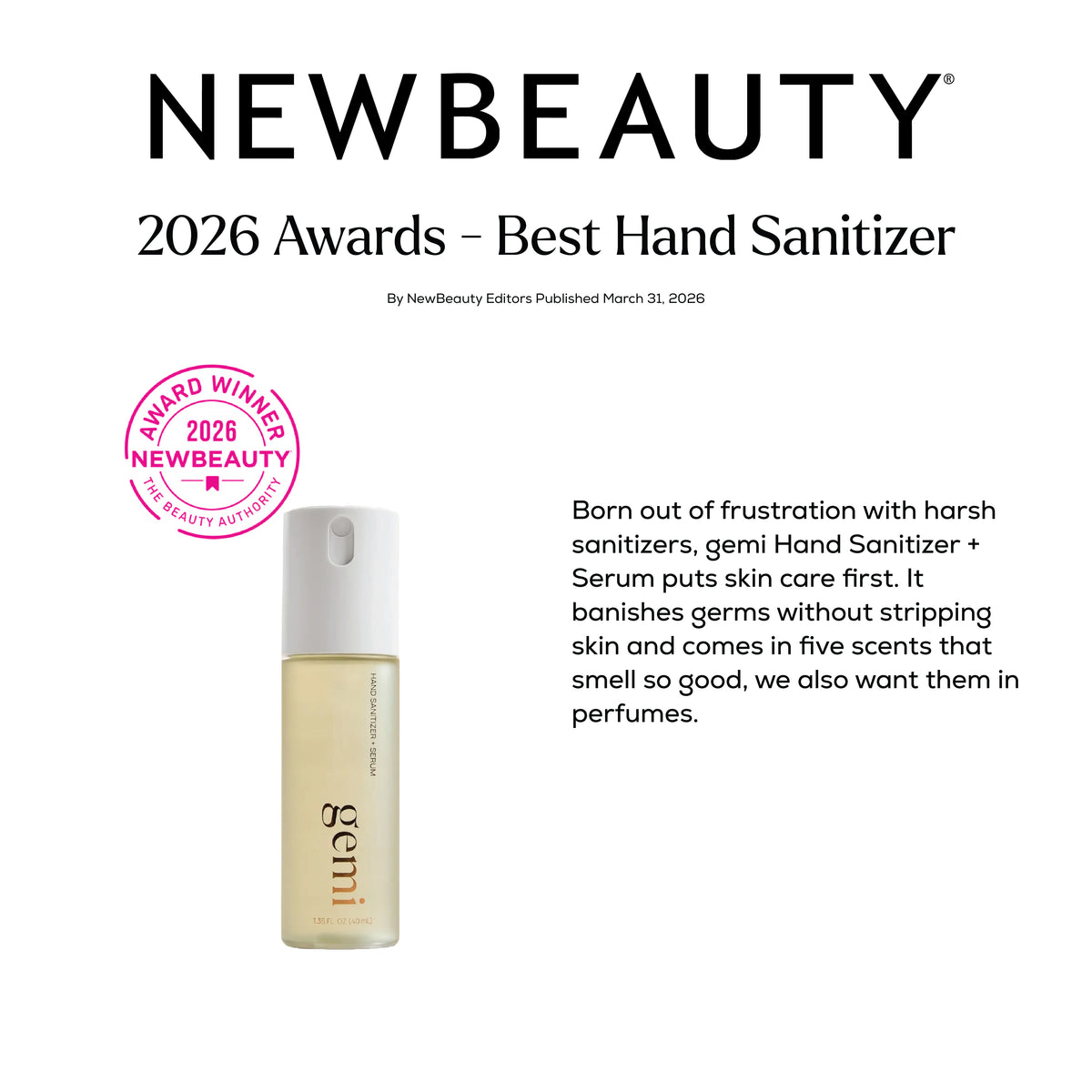 New Beauty Award